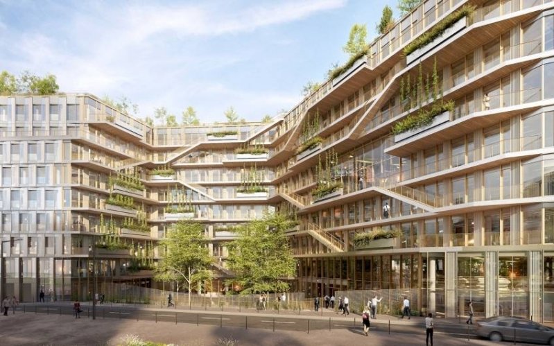 Le futur siège social de Nexity à Saint-Ouen © L'Autre Image Production - BRENAC & GONZALEZ & ASSOCIÉS Le futur siège social de Nexity à Saint-Ouen © L'Autre Image Production - BRENAC & GONZALEZ & ASSOCIÉS