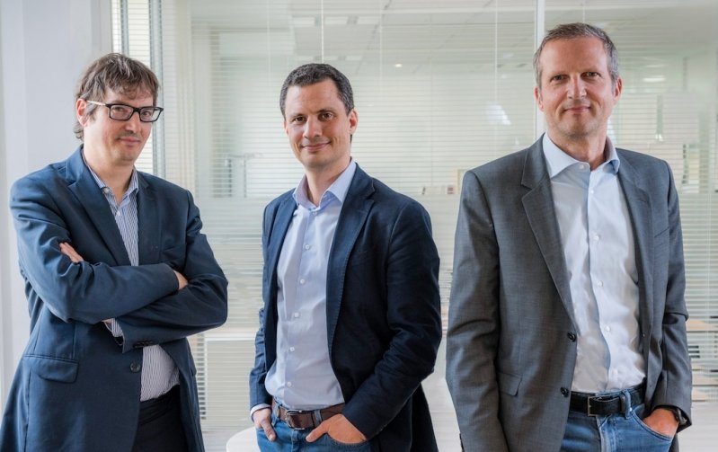 Marc-Philippe Botte, associé gérant, Michael Pollan, associé gérant, et Serge Savasta, CEO d’Omnes. Marc-Philippe Botte, associé gérant, Michael Pollan, associé gérant, et Serge Savasta, CEO d’Omnes.
