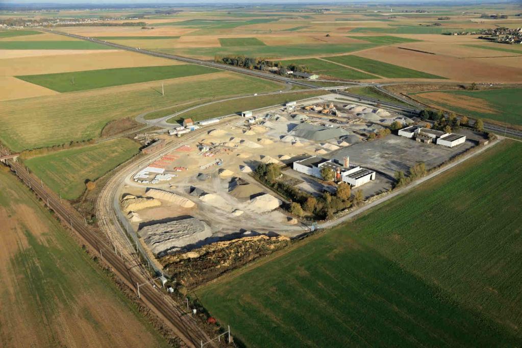 Plateforme ferroviaire du Plessis-Belleville © Cemex Plateforme ferroviaire du Plessis-Belleville © Cemex