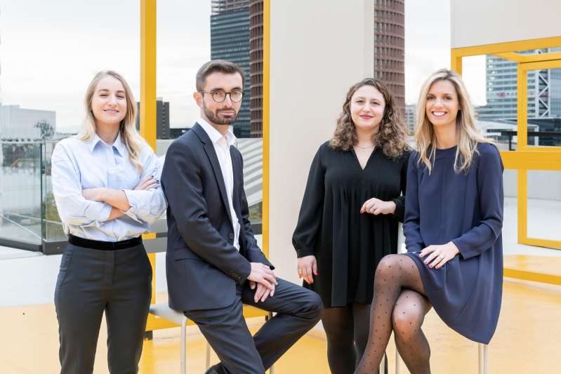 Lévi Bertand, Charles Croze, Evanna Ientile et Julia Vincent, Avocance Lévi Bertand, Charles Croze, Evanna Ientile et Julia Vincent, Avocance