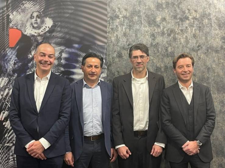 François Boulet (HR Path), José Manuel Fernandez (Integra), Ignacio San Luis, (Integra) et Cyril Courtin (HR Path) - © HR Path / Integra François Boulet (HR Path), José Manuel Fernandez (Integra), Ignacio San Luis, (Integra) et Cyril Courtin (HR Path) - © HR Path / Integra