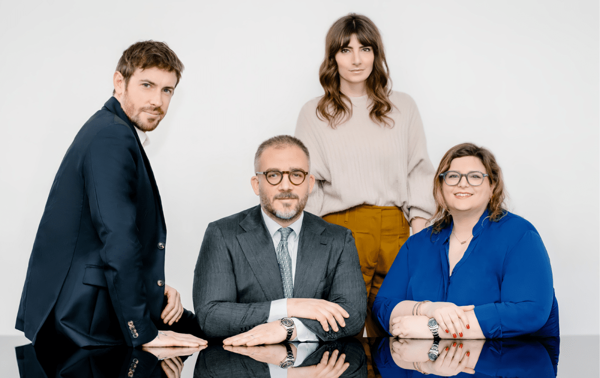©Clover De gauche à droite : Emile Troboul, Samuel Levy, Laura Dufresne et Camille Pedrini.