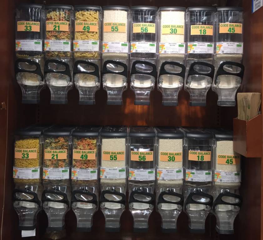 Produits secs et céréales vendus en vrac Produits secs et céréales vendus en vrac