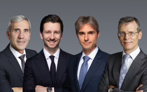 © Le directoire d'Isatis est désormais composé de Brice Lionnet, Louis Deforges, Laurent Baudino et Guillaume Lebrun (de gauche à droite). 
