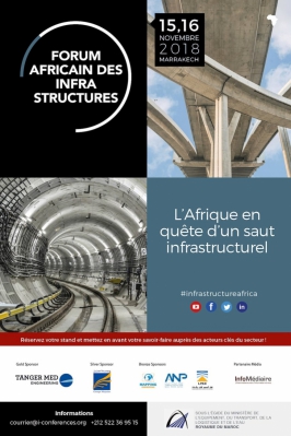 Onzième édition du Forum Africain des Infrastructures à Marrakech - ©Infomédiaire Maroc