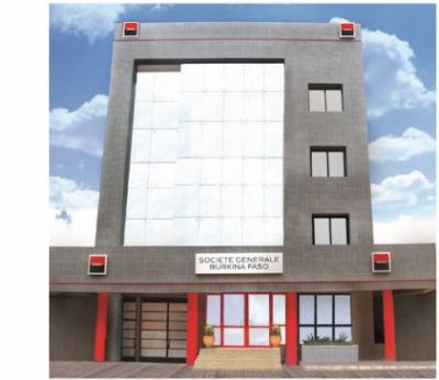 Siège de la Société Générale Burkina Faso (SGBF) à Ouaga - ©societegenerale.bf