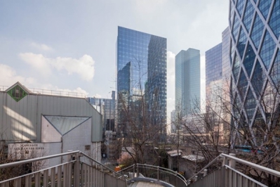 La tour Prisma à la Défense