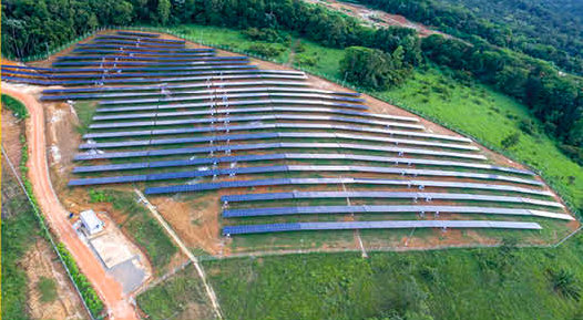 Parc solaire au Brésil © Voltalia