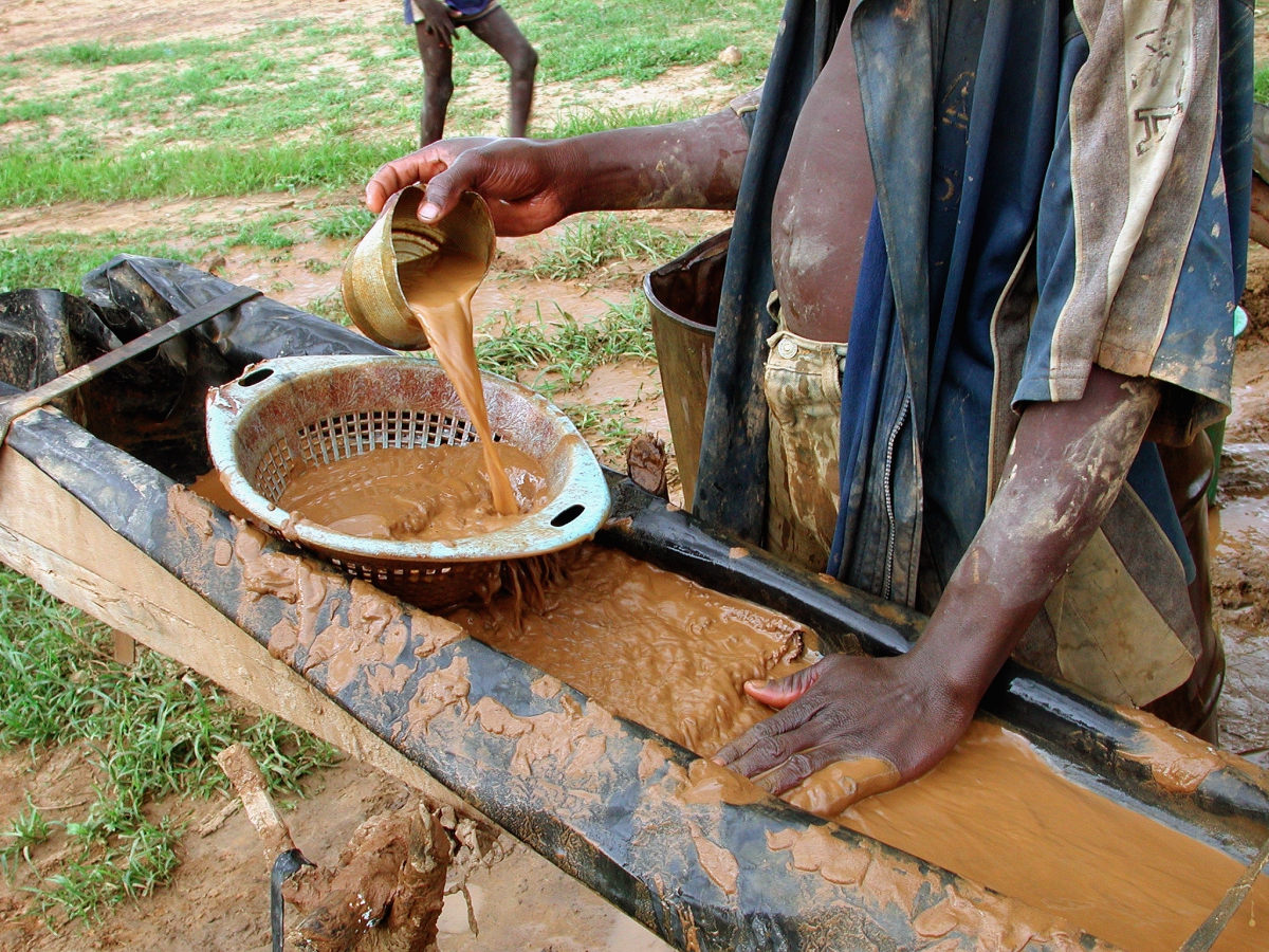 Mine d'or de Koupéla au Burkina Faso.