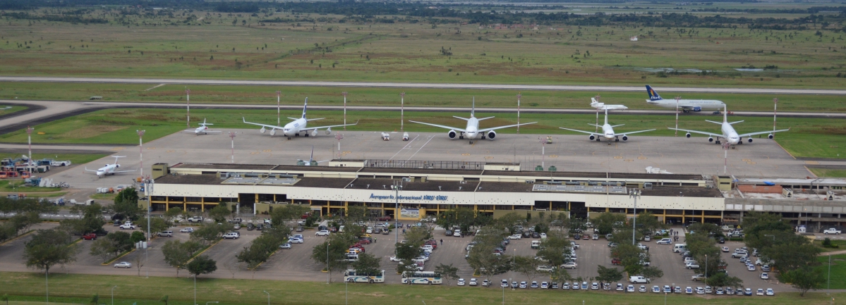 Aéroport Viru Viru de Santa Cruz en Bolivie