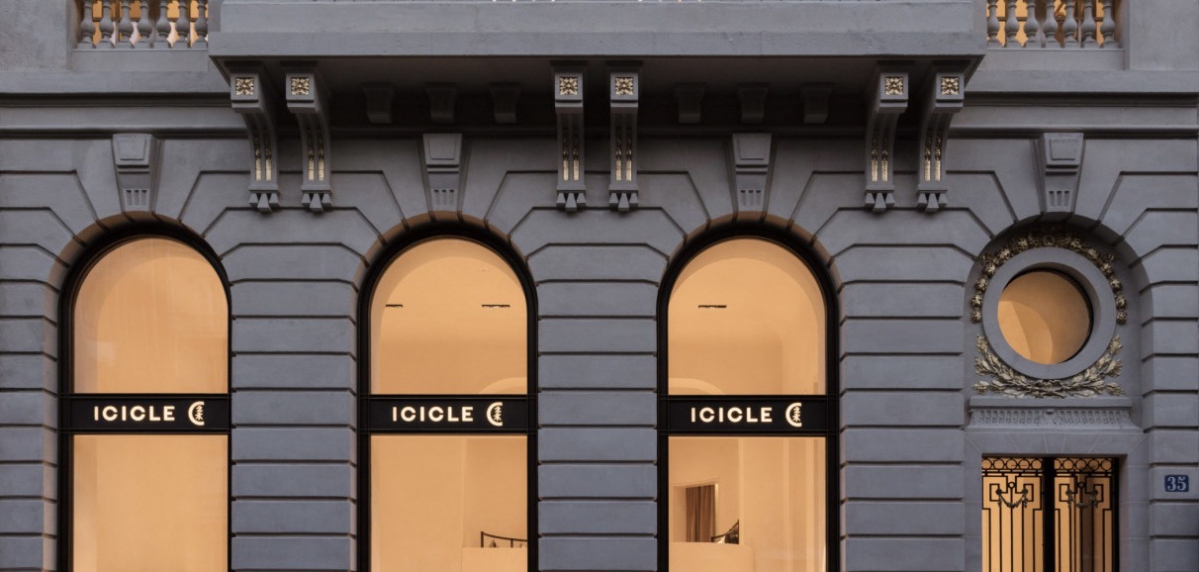 boutique flagship parisienne d'Icicle © Icicle