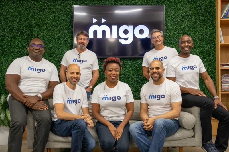 L'équipe dirigeante de la fintech Migo - © Migo