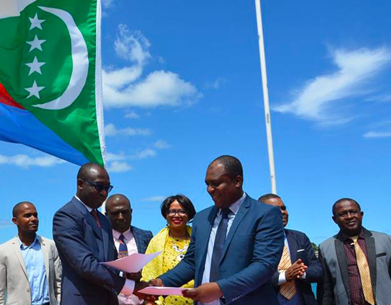 Signature d'un partenariat stratégique entre la Banque de Développement des Comores (BDC) et l’Office National du Tourisme aux Comores en avril 2019 - BDC