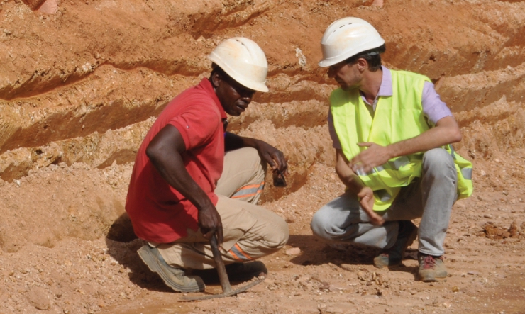 Projet d'exploration Mana, devenue la mine phare au cœur de l'histoire de la compagnie québécoise Semafo et la troisième plus grande mine d'or au Burkina Faso. - © Semafo