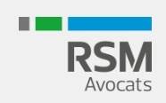 M&A Corporate RSM AVOCATS jeudi 1 août 2024 M&A Corporate RSM AVOCATS jeudi 1 août 2024