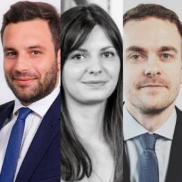 Simon Berta, Noémie Curmi et Sylvain Charrier, Alantra