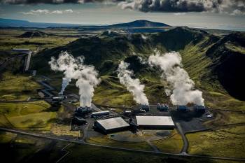 © Hellisheidi Power Plant, photo d'Arni Saeberg / Revcoo