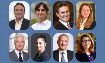 Hubert Segain (Linklaters), Anne-Sophie Noury (White & Case), Marc Santoni (Mayer Brown), Emily Pennec (Racine), Marcus Billam (Gide), Agnès Rossi (Proskauer), Jean-Louis Médus (Piotraut Giné Avocats), France Vassaux (Vassaux Avocat)  