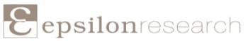 EPSILON RESEARCH EPSILON RESEARCH