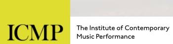 Build-up THE INSTITUTE OF CONTEMPORARY MUSIC PERFORMANCE (ICMP) mardi 23 mai 2023 Build-up THE INSTITUTE OF CONTEMPORARY MUSIC PERFORMANCE (ICMP) mardi 23 mai 2023