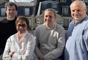 ©Auriga Autonomy / De gauche à droite : Benjamin Zimmer, Candice Brenet, Adrien Taquet et Mathieu Chatain