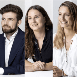 Hugo Chamorro, Alizé Constantin et Léa Salustro, Weinberg Capital Partners