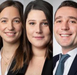 Sarah Bergougnoux, Aubéri Foy et Guillaume Ferrand, Charles Russell Spreechlys 