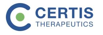 Capital Innovation CERTIS THERAPEUTICS mardi 28 septembre 2021 Capital Innovation CERTIS THERAPEUTICS mardi 28 septembre 2021