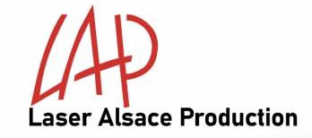 Build-up LASER ALSACE PRODUCTION (LAP) mercredi 5 mars 2025 Build-up LASER ALSACE PRODUCTION (LAP) mercredi 5 mars 2025