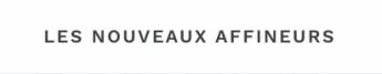 Capital Innovation LES NOUVEAUX AFFINEURS lundi 16 décembre 2019 Capital Innovation LES NOUVEAUX AFFINEURS lundi 16 décembre 2019